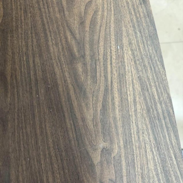 Mid-Century Modern 1960s American of Martinsville Walnut & Cane Nightstand / Side Table For Sale - Image 3 of 8