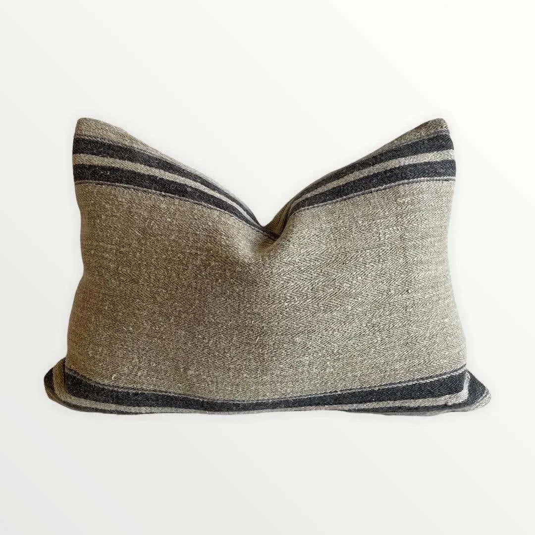 Bloom Home Inc. Linen Grain Sack Pillow - Thumbnail 4