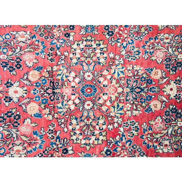 Early 20th Century Persian Sarouk Rug For Sale - Image 9 of 15