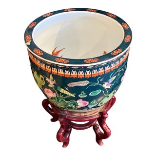 Maitland Smith Koi Bowl Planter For Sale