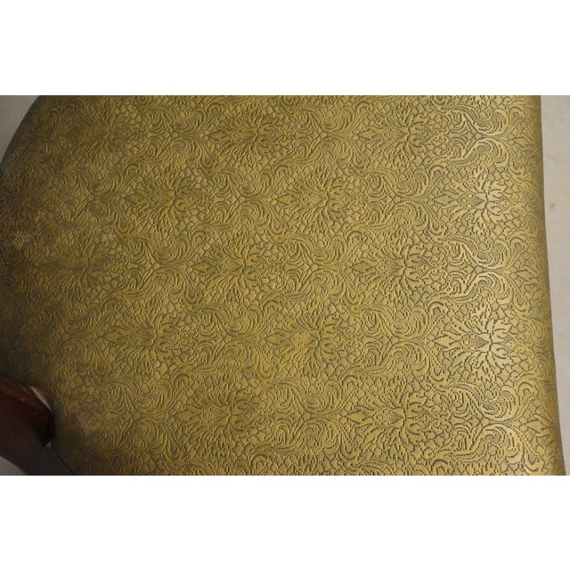 Mid 20th Century Modern Mahogany Color Dining Chairs - Set of 5 For Sale - Image 10 of 10