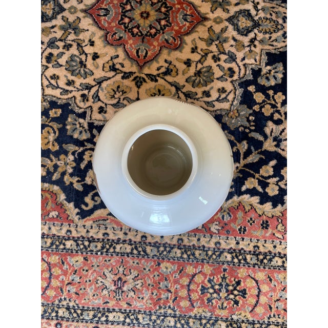 Gold Jonathan Adler Gilded Muse Porcelain Vase--8-Face Gold Motif Sculpture, 12" For Sale - Image 8 of 10