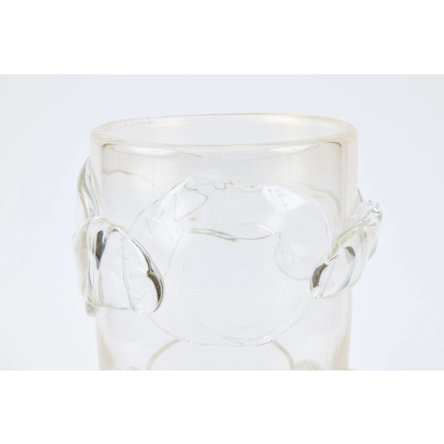 1950s Murano 22K Gold Flecked Vases - A Pair For Sale - Image 5 of 5
