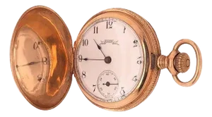 Antique Elgin 14 Karat Yellow Gold Pocket Watch