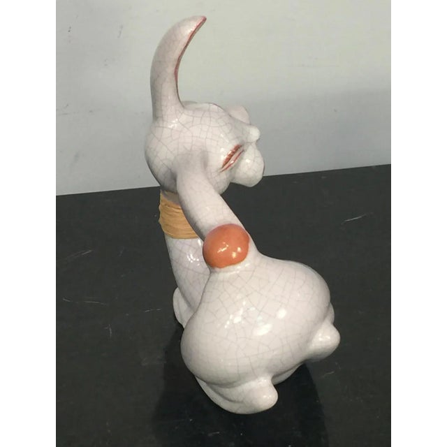 1930s 1930s Ceramic Rabbit Attributed to Walter Bosse For Sale - Image 5 of 9