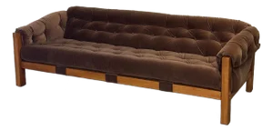 Osasco Sofa in Pecan Velvet