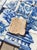 18th Century Portuguese Baroque Blue & White Flower Basket Tile Panel For Sale - Image 14 of 14