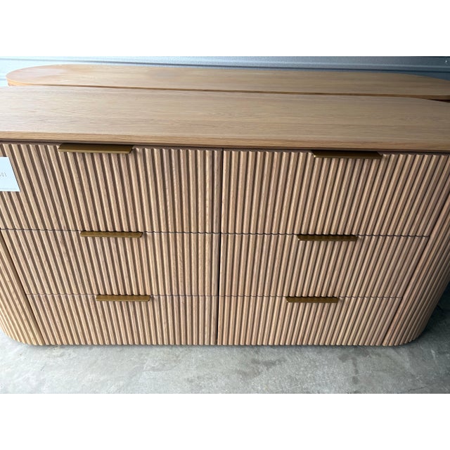 Restoration Hardware (RH) Byron 6-Drawer Dresser – Light Oak Finish Condition: New – Staging Piece — Architectural Design...