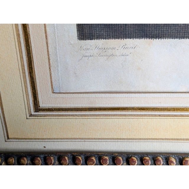 Jan Van Huysum, A Flower Piece and a Fruit Piece, London: Richard Earlon and John Boydell, 1778, Watercolors on Mezzotint, Framed, Set of 2 For Sale - Image 10 of 18