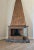Mid-Century Modern Mid-Century Modern Brutalist Style Fireplace Form Bar Cabinet For Sale - Image 3 of 12