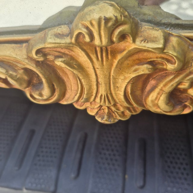 Regency Gilt Wall Mirror, 1920s For Sale In Savannah - Image 6 of 7