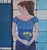2000 - 2009 Lidia Wiencek, Woman with Daffodils, Oil on Canvas, 2003, Oil on Canvas For Sale - Image 5 of 7