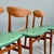 Brown Teak Chairs from Naestved Møbelfabrik, Denmark, 1960s, Set of 3 For Sale - Image 8 of 12