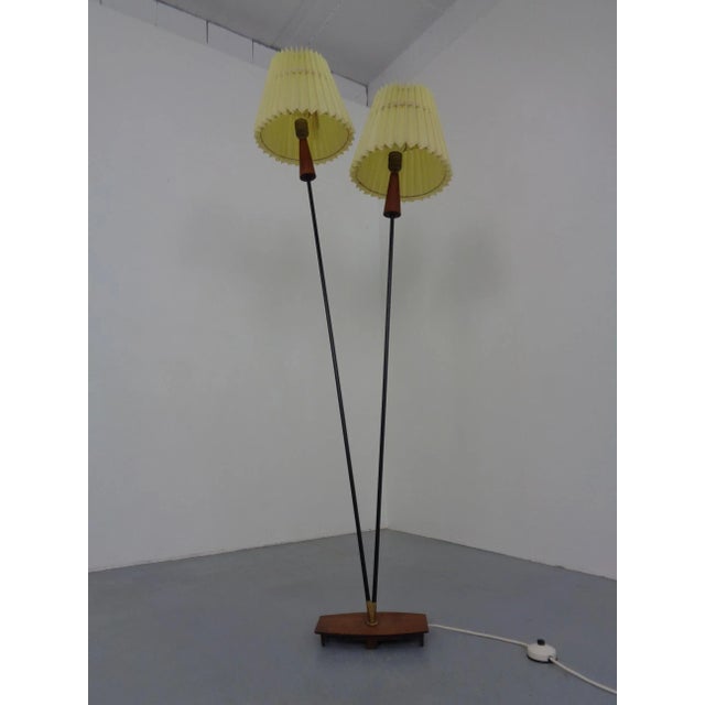 Mid-Century Floor Lamp with Lanterns, Germany, 1950s For Sale - Image 6 of 18