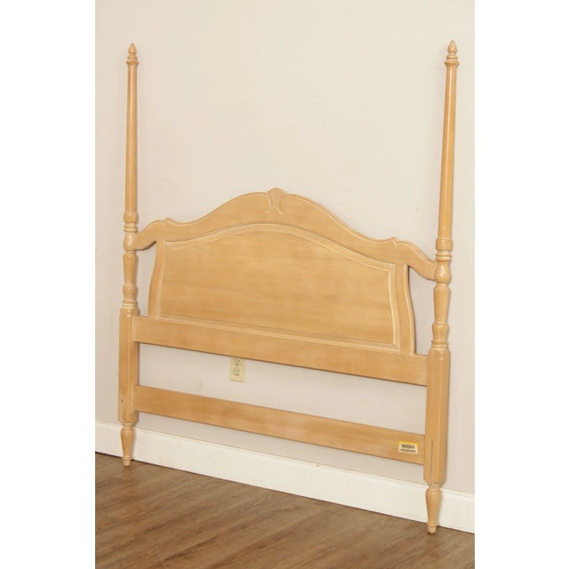 French Country 1990s Ethan Allen Country French Full Size Poster Headboard For Sale - Image 3 of 13