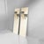 Italian modern wall-mounted coat rack in white wood and metal, 1970s Pair of wall-mounted coat racks with a rectangular...