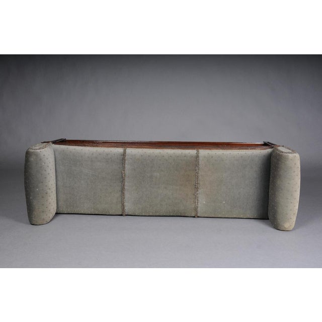 20th Century Empire Bench in Oak For Sale - Image 11 of 14