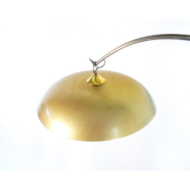Metal Vintage Italian Brass Floor Lamp, 1940s For Sale - Image 7 of 18