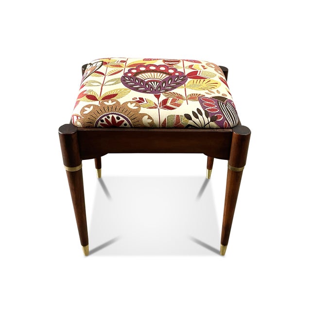 1960s Vintage Sewing Stool For Sale - Image 4 of 9