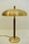 Swedish Modern Brass and Leather Table Lamp by Einar Bäckström, 1930s For Sale - Image 6 of 13