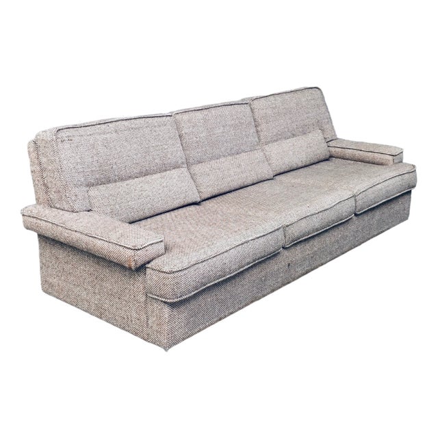 Mid-Century Modern Boucle 3 Seat Sofa, Italy, 1970s For Sale