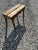 American Mid 20th Century Primitive Handmade Bench For Sale - Image 3 of 5