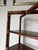 Wood 1970s Hollywood Regency Walnut & Rattan Four-Tier Étagère Shelf For Sale - Image 7 of 12