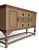 English Early 1900s Natural Tiger Oak Sideboard With Carved Detailing For Sale - Image 3 of 10