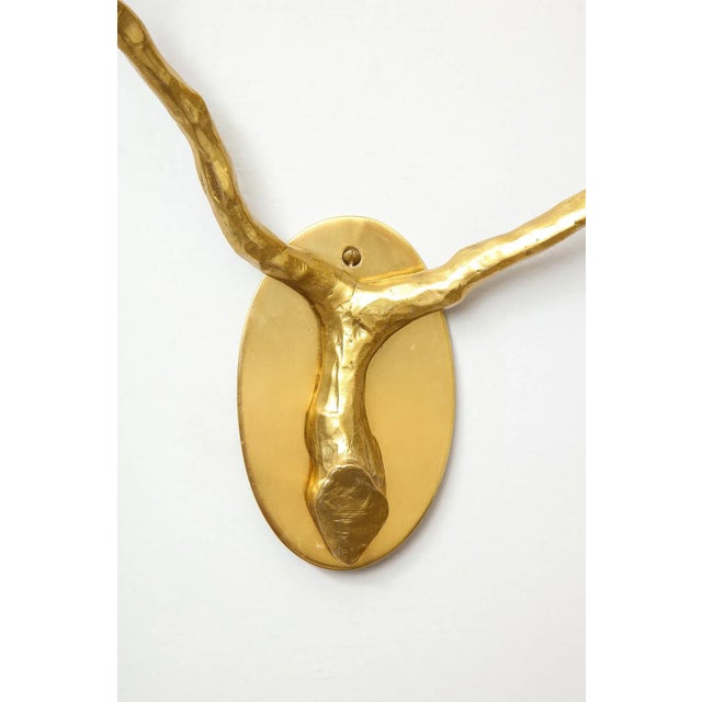 Not Yet Made - Made To Order Bespoke Arbre Brass Sconces - a Pair For Sale - Image 5 of 9