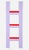 Ben Jones Untitled Ladder from the Ladder Series, c. 2015 Acrylic on wood construction. A sculptural work from Ben Jones's...