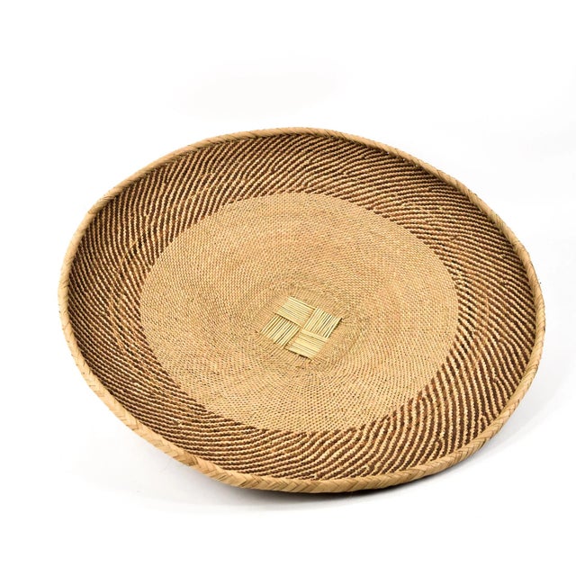 Early 20th Century Tonga Binga Basket 23 Inch For Sale