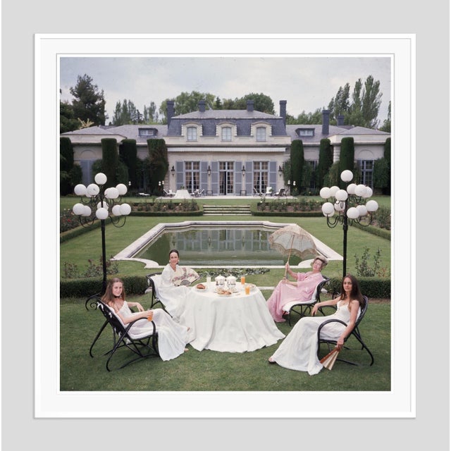 Modern The Romanones 1961 by Slim Aarons Framed C Print For Sale - Image 3 of 3