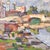 1940s Marcel Gilly, Cityscape, 1949, Oil on Board For Sale - Image 5 of 18