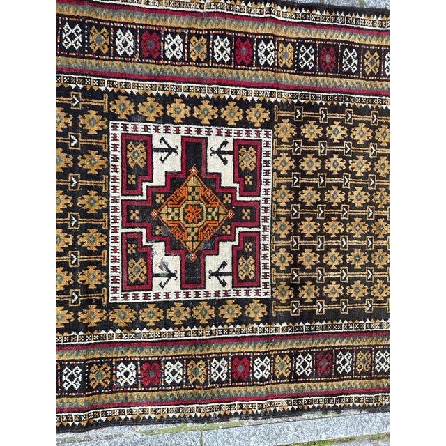 Turkmen Baluch Rug, 1920s For Sale - Image 3 of 18