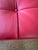 Authentic Design Within Reach Barcelona Stool – Red Tufted Leather & Chrome X‑Base For Sale In Chicago - Image 6 of 16