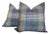 8 22s Sets ( No Inserts) Mulberry for Lee Jofa “Braemar” in Blue Wool Pillow Covers For Sale