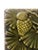 Mintons Antique Glazed Earthenware Tile. Arts Crafts / Art Nouveau Pinecone leaf Design. Circa late 1800's/Early 1900's....
