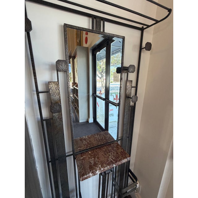 1930s French Art Deco Coat Rack For Sale - Image 4 of 11
