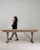 Wood 19th Century France Antique White Wood Dining Table For Sale - Image 7 of 11