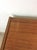 Danish Modern Teak Chest of Drawers With Carved Wood Pulls and Tapered Legs For Sale - Image 4 of 12