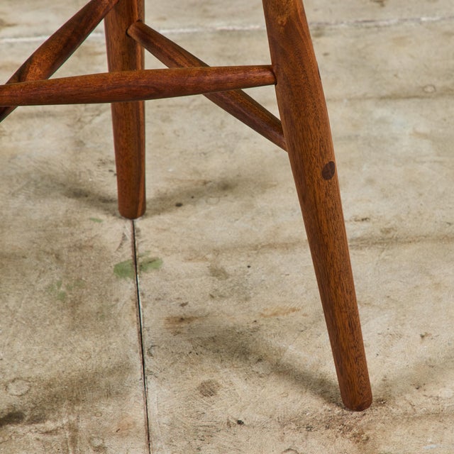 Michael Elkan Studio Craft Live Edge Stool For Sale - Image 10 of 12