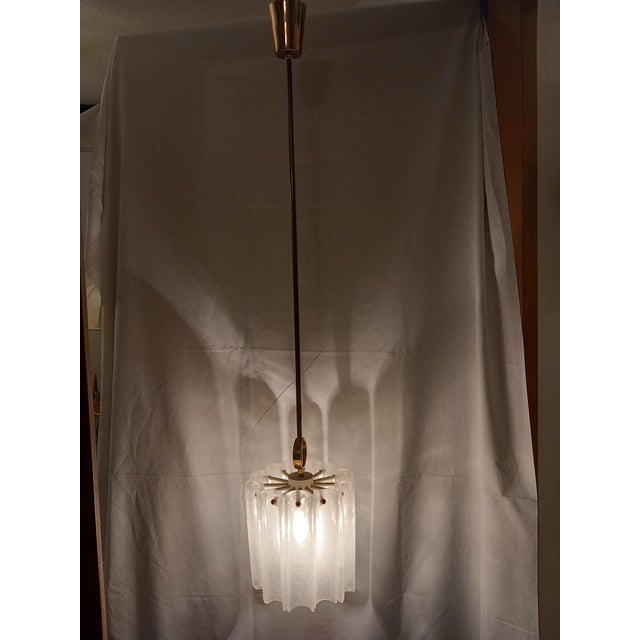 1960s Hanging Lamp attributed to Kalmar, 1960s For Sale - Image 5 of 9