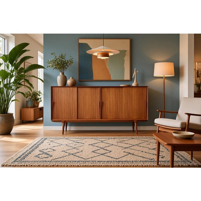 Model 19 High Board in Teak by Gunni Omann for Omann Jun, Denmark, 1960s For Sale - Image 17 of 18
