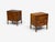 1950s Edmond J. Spence, Sculptural Nightstands, Walnut, Sweden, 1950s For Sale - Image 5 of 14