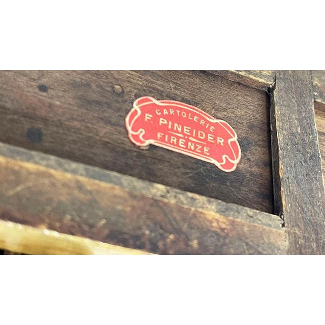 Italian Miniature Sliding Bookend by Cartolerie F. Pineider, 1900s For Sale - Image 6 of 14