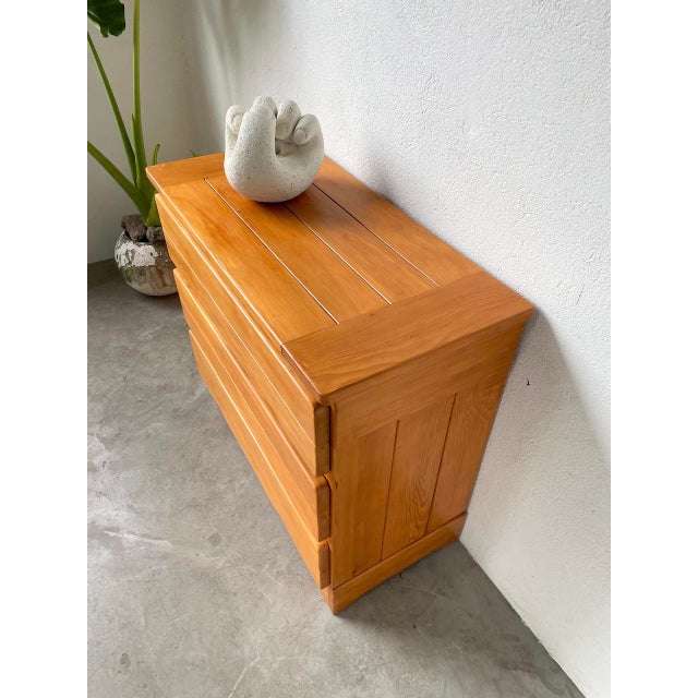 Wood Vintage Pine Chest of Drawers, 1980s For Sale - Image 7 of 18