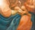 Mary, Jesus, and John the Baptist, Early 19th Century, Oil Painting on Canvas For Sale - Image 6 of 14
