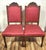 Pair Antique French Louis XVI Carved Walnut Upholstered Side Chairs For Sale - Image 9 of 14