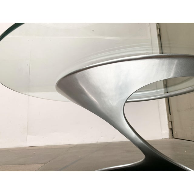 Mid-Century German Space Age Couch Table by Knut Hesterberg for Ronald Schmitt, 1960s For Sale - Image 13 of 18