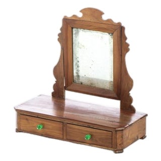 Romantic Dressing Table in Walnut For Sale